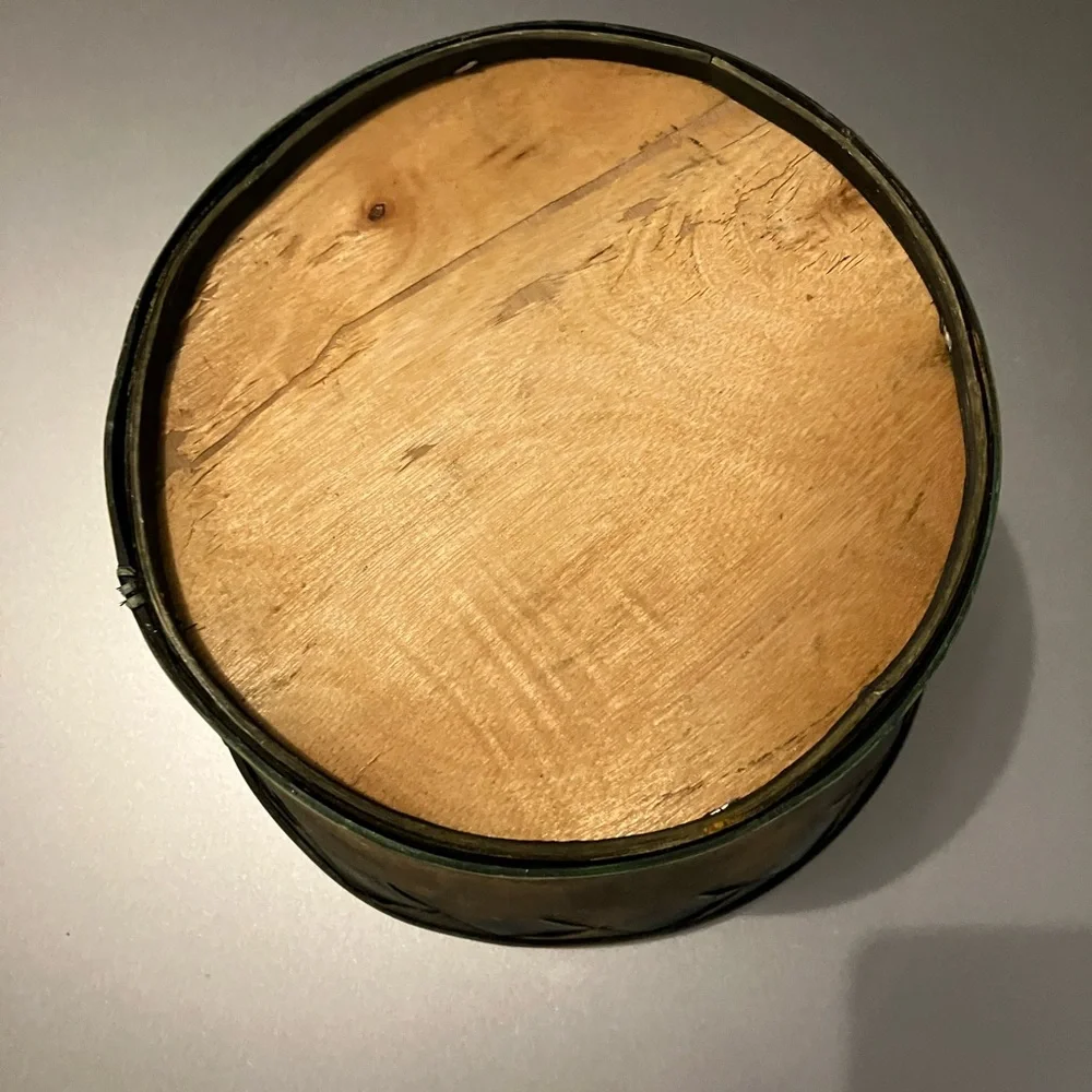 Rustic Thin Wood Planter Basket